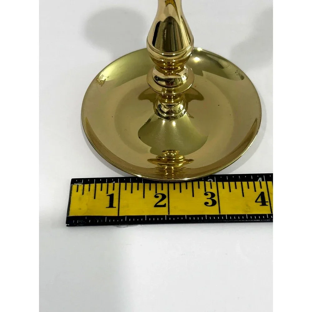 Vintage Baldwin Brass Candlestick Holders Pair of 2